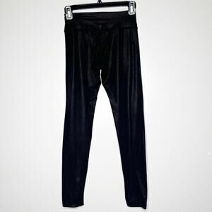 Beyond Yoga Metallic Liquid Dot Leggings Women's Activewear Black Size XS?